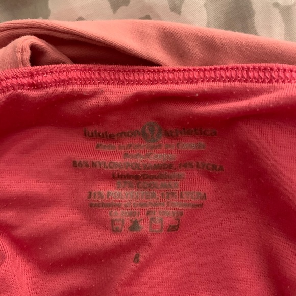 Lululemon Pink Workout Top!! - Picture 4 of 4